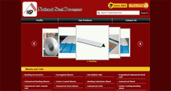 Desktop Screenshot of nationalsteelprocessor.com